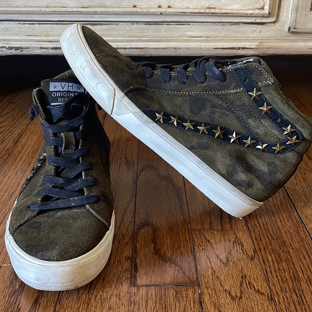STEVE MADDEN CAMO VINTAGE HAVANA HIGH TOP sneaker